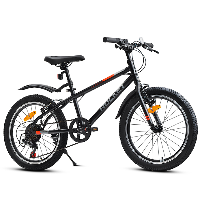 Фото к товару Велосипед 20" Rocket Crux 1.0 , цвет черный, размер 11" Велосипед 20" Rocket Crux 1.0 , цвет черный, размер 11"