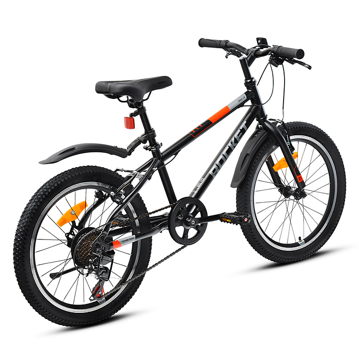 Фото к товару Велосипед 20" Rocket Crux 1.0 , цвет черный, размер 11" Велосипед 20" Rocket Crux 1.0 , цвет черный, размер 11"