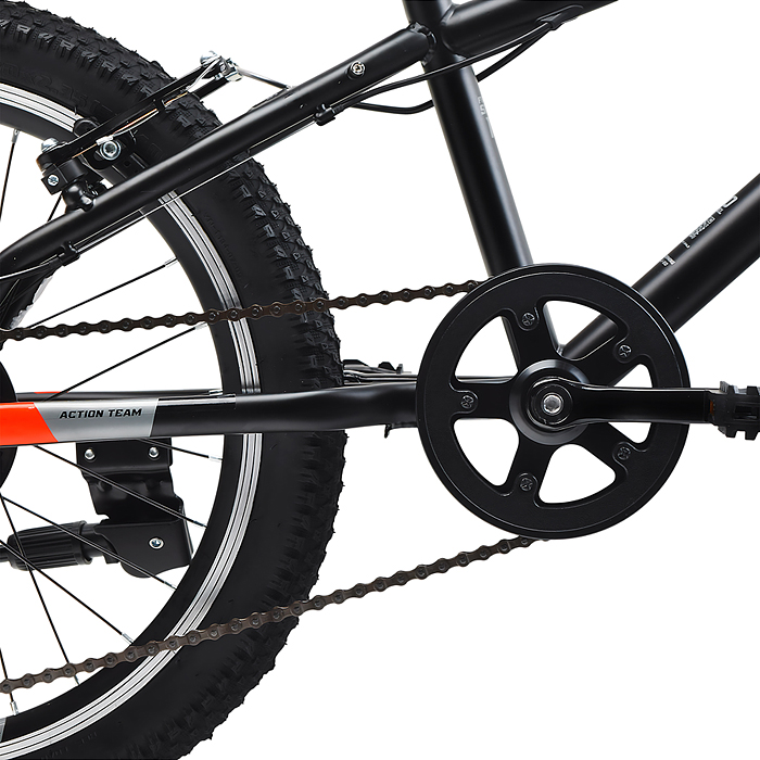 Фото к товару Велосипед 20" Rocket Crux 1.0 , цвет черный, размер 11" Велосипед 20" Rocket Crux 1.0 , цвет черный, размер 11"