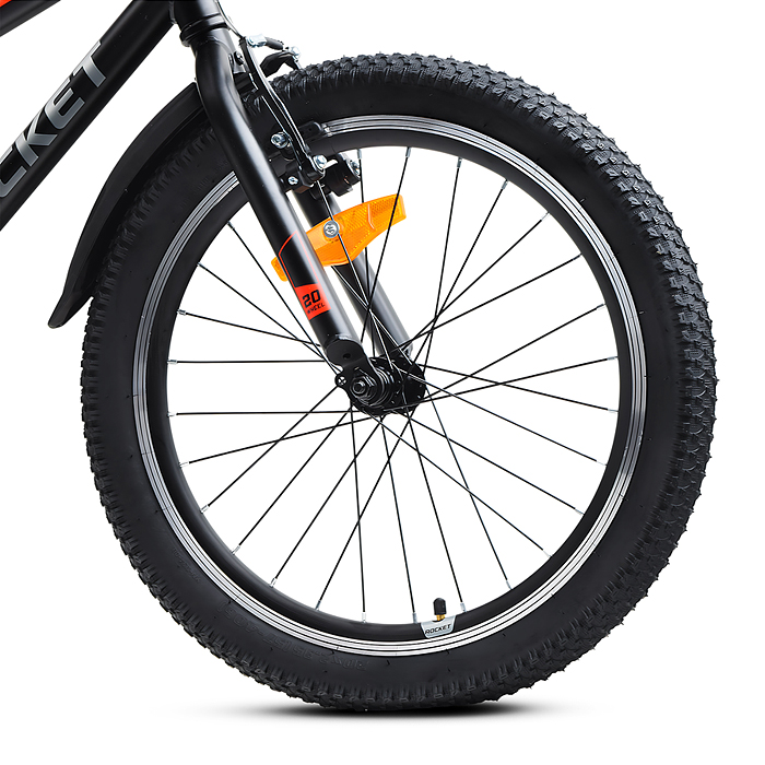 Фото к товару Велосипед 20" Rocket Crux 1.0 , цвет черный, размер 11" Велосипед 20" Rocket Crux 1.0 , цвет черный, размер 11"