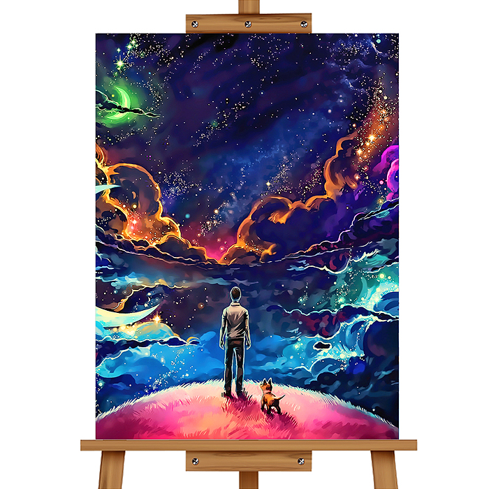 Мозаика алмазная MKA4030-153 "Манящий путь" 30*40см