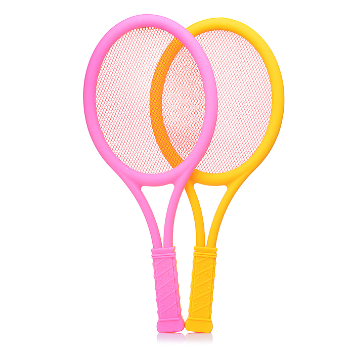 Фото к товару Набор игровых ракеток 00-5745 (2 ракетки, волан, мяч) Набор игровых ракеток 00-5745 (2 ракетки, волан, мяч)