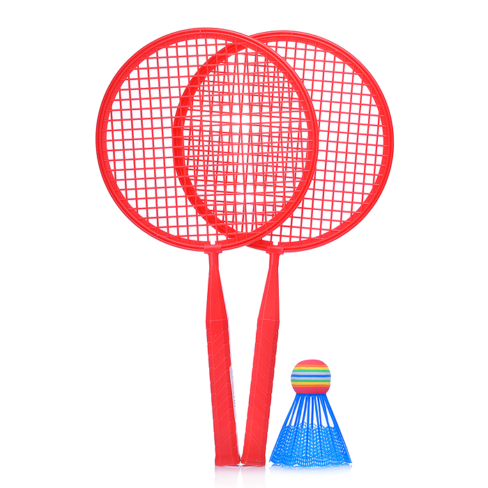 Фото к товару Набор игровых ракеток 00-5741 (2 ракетки, 1 волана) в сетке Набор игровых ракеток 00-5741 (2 ракетки, 1 волана) в сетке