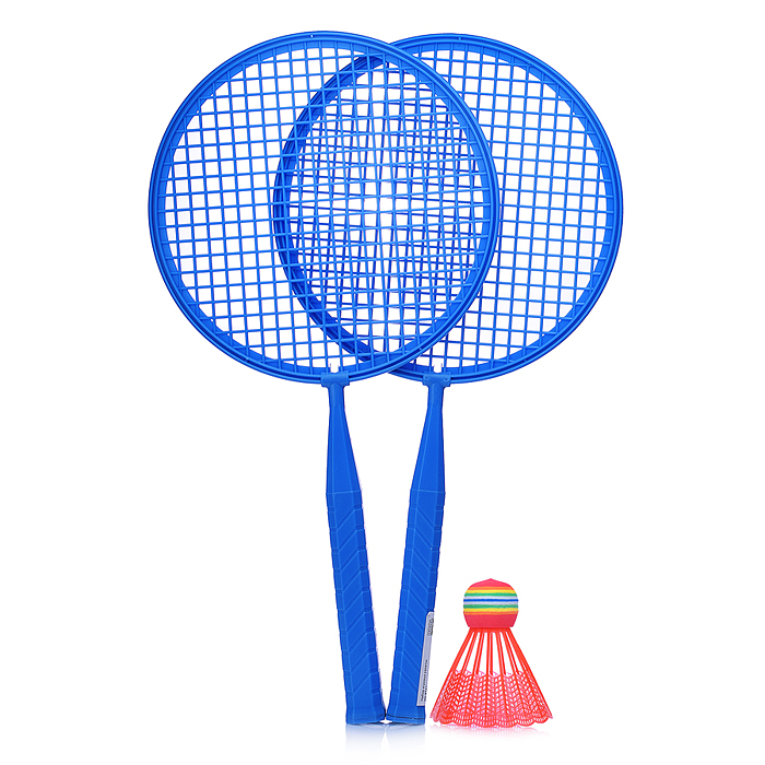 Фото к товару Набор игровых ракеток 00-5741 (2 ракетки, 1 волана) в сетке Набор игровых ракеток 00-5741 (2 ракетки, 1 волана) в сетке