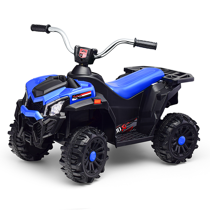 Квадроцикл U023389Y "Guadrokids" на аккумуляторе, одноместный (синий)