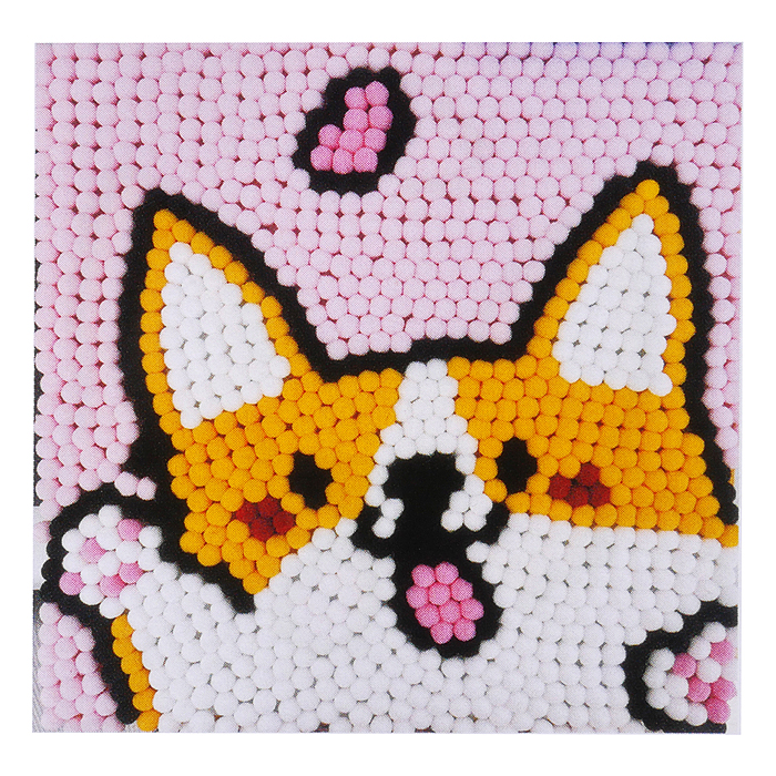 Набор творческая мастерская MKX-9 "Милый корги" 30*30 см.