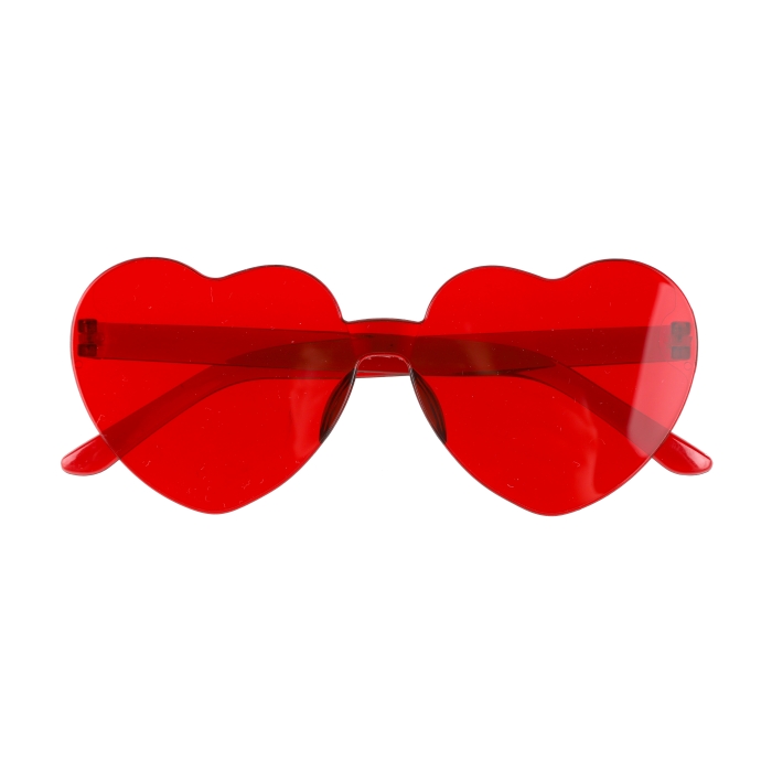 Фото к товару Карнавальные очки, Сердце, Красный, 1 шт. Карнавальные очки, Сердце, Красный, 1 шт.