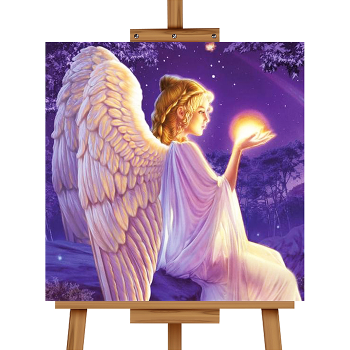 Мозаика алмазная MKA2020-65 "Ангел" 20*20см