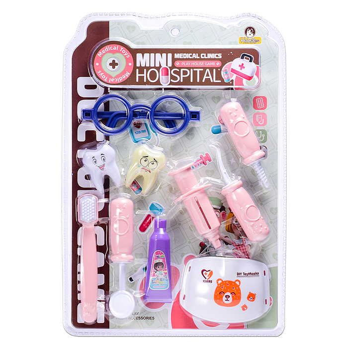 Набор доктор DF546-149B "Маленький медик" на листе