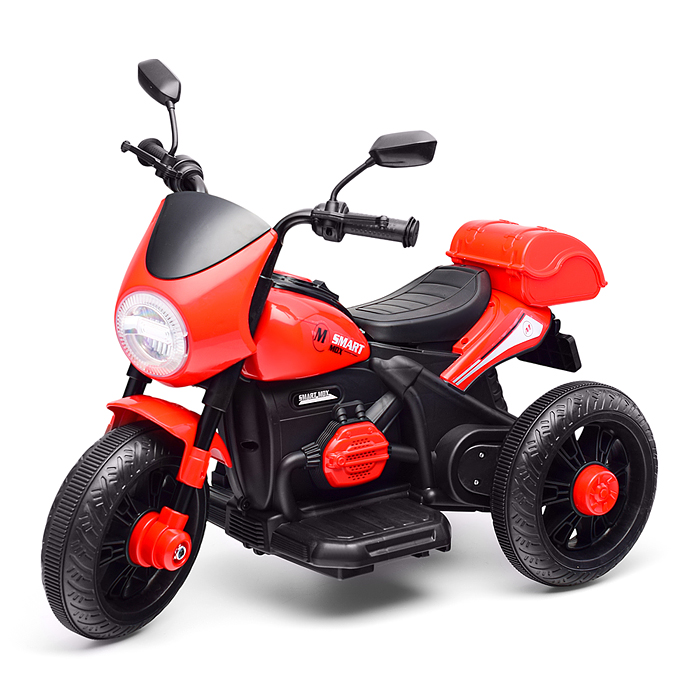 Фото к товару Мотоцикл U014097Y трехколесный (красный) Мотоцикл U014097Y трехколесный (красный)