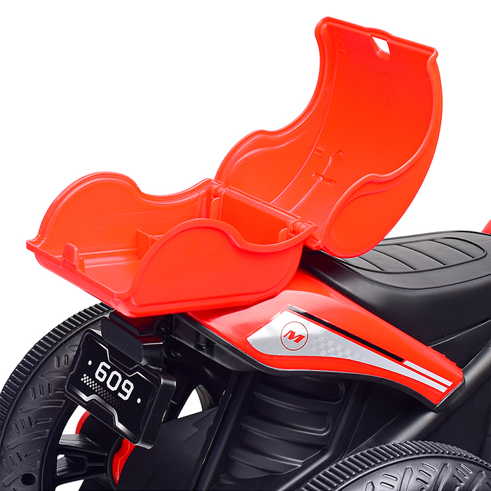 Фото к товару Мотоцикл U014097Y трехколесный (красный) Мотоцикл U014097Y трехколесный (красный)