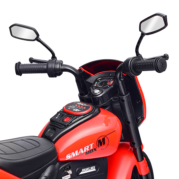 Фото к товару Мотоцикл U014097Y трехколесный (красный) Мотоцикл U014097Y трехколесный (красный)