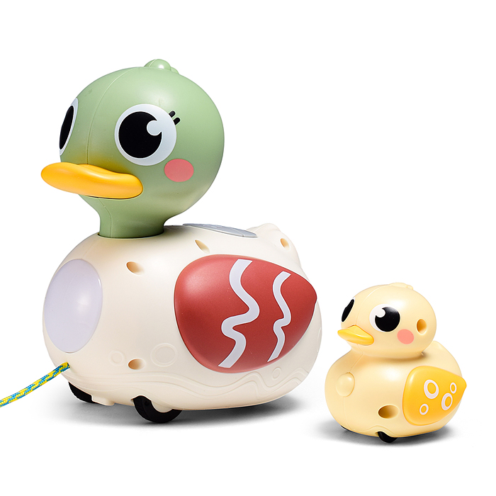 Утка HE9976 "Мама с малышом" на батар. в коробке