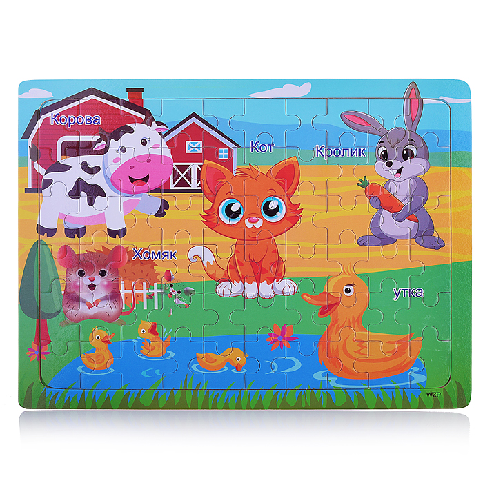 Пазл D2262 "Маленькая ферма"