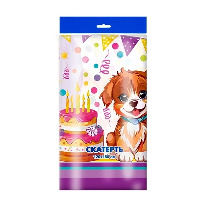 Скатерть для пикника "Пушистики" 120х180, 35мкм, ПВД Скатерть для пикника "Пушистики" 120х180, 35мкм, ПВД