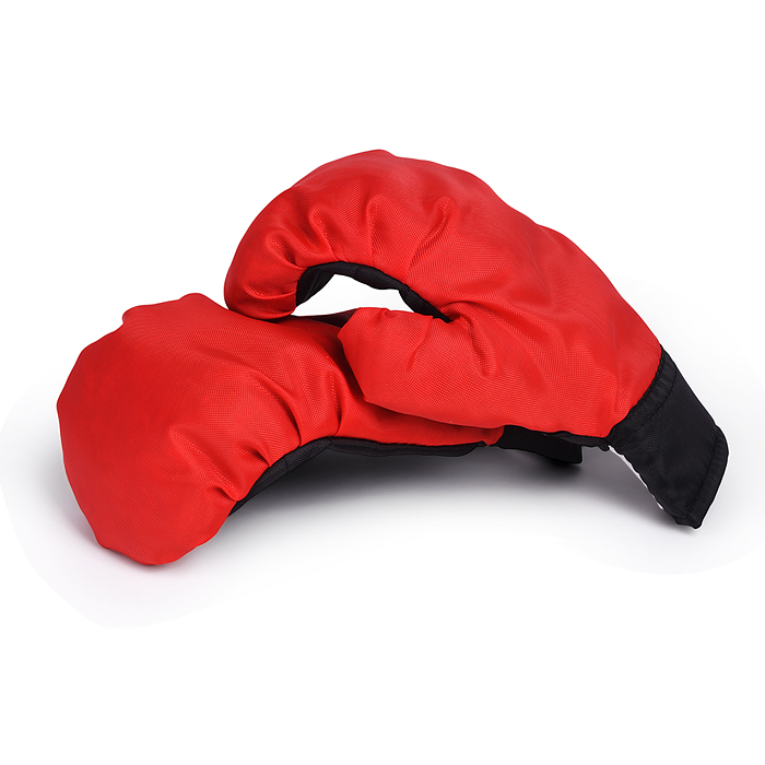 Набор детский игровой (перчатки, груша 50 см.) Оксфорд (черно-красный)