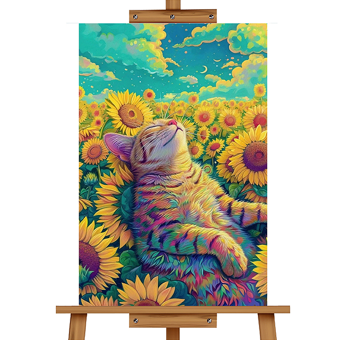 Мозаика алмазная MKA3020-177 "Релакс" 20*30см