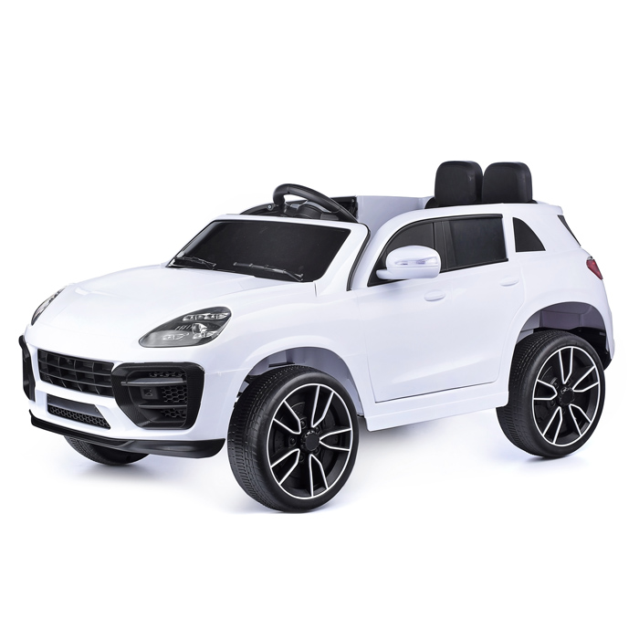 Электромобиль U023391Y "Виват" на аккумуляторе, с р/у управлением, в коробке (белый)