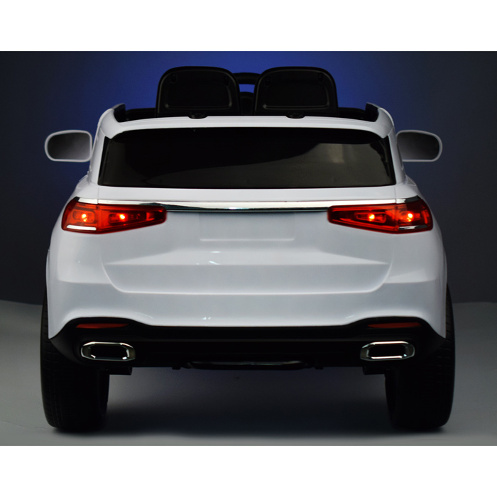 Электромобиль U023391Y "Виват" на аккумуляторе, с р/у управлением, в коробке (белый)