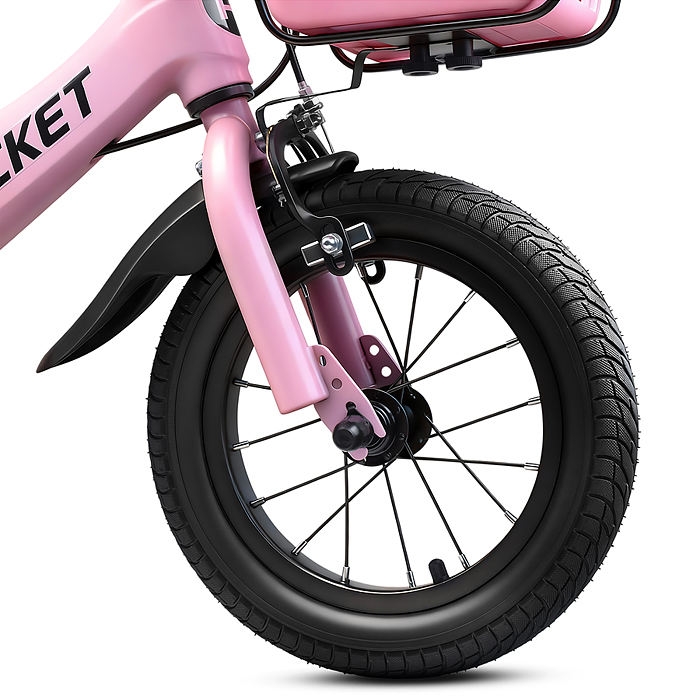 Фото к товару Велосипед 12" Rocket Cosmic, цвет розовый Велосипед 12" Rocket Cosmic, цвет розовый