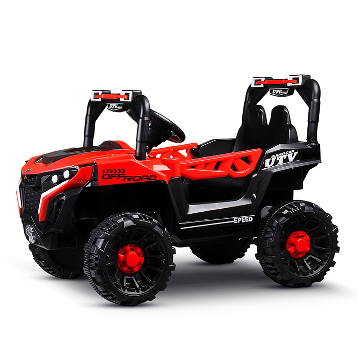 Электромобиль детский 618 "Внедорожник" (цвет красный)