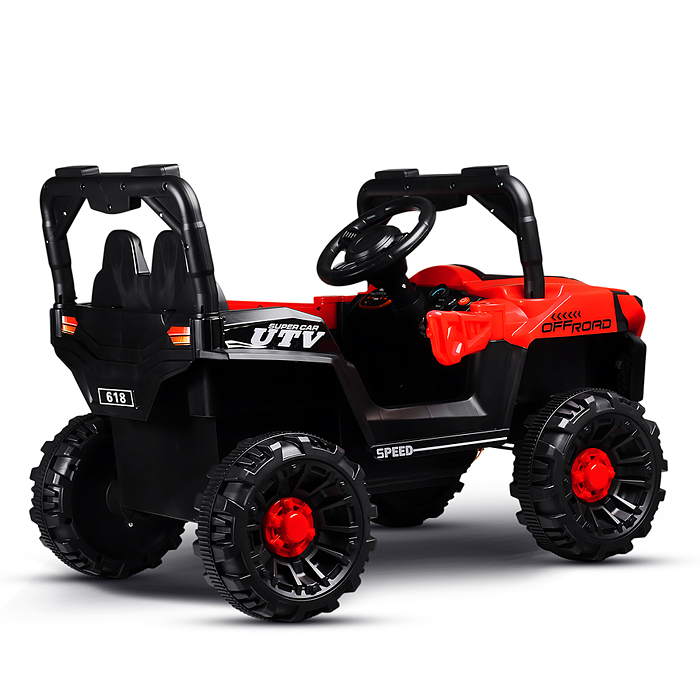 Электромобиль детский 618 "Внедорожник" (цвет красный)