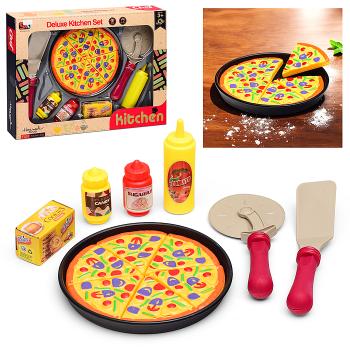 Пицца игрушечная SK33C "Готовь и играй" в коробке