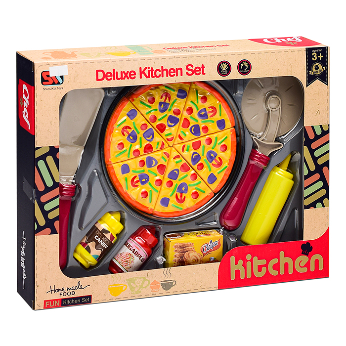 Фото к товару Пицца игрушечная SK33C "Готовь и играй" в коробке Пицца игрушечная SK33C "Готовь и играй" в коробке