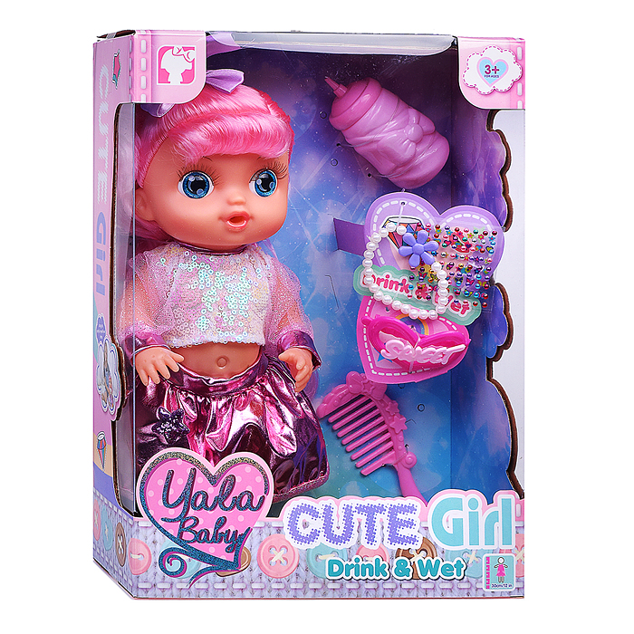 Фото к товару Кукла с аксессуарами YL2530K-D "Наташенька" в коробке Кукла с аксессуарами YL2530K-D "Наташенька" в коробке