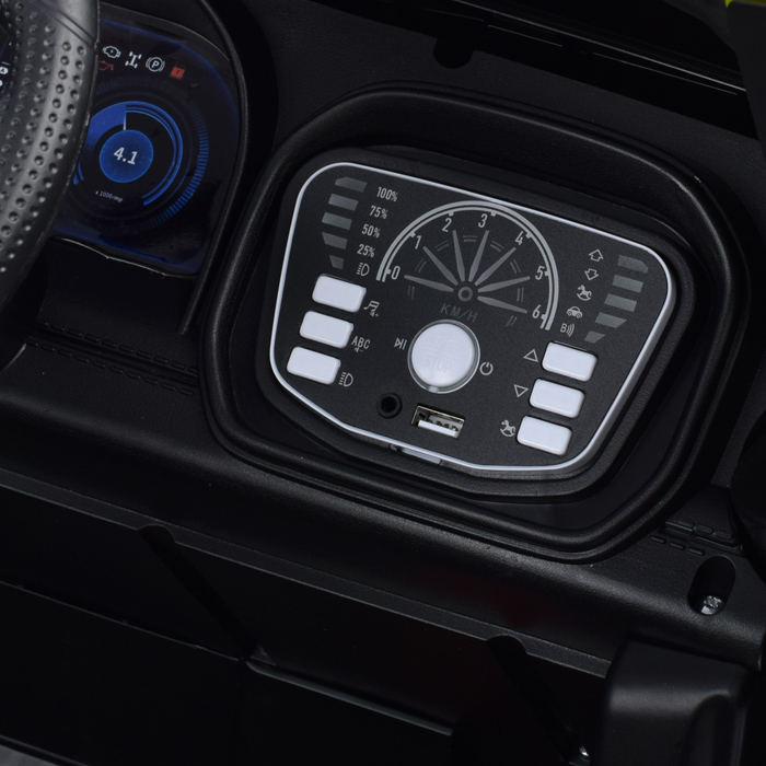 Электромобиль U023409Y "Стайер" на аккумуляторе, с р/у управлением, в коробке (зеленый)