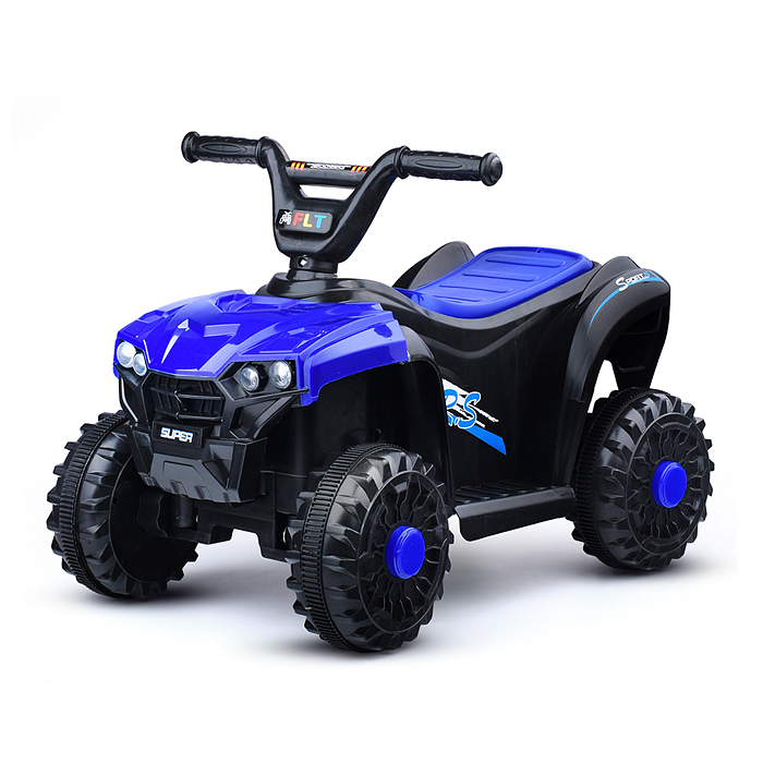Квадроцикл U014104Y "Супер квадро" на аккумуляторе, в коробке (синий)