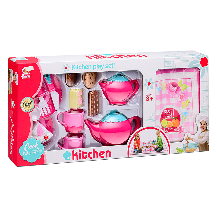 Набор посуды SK22B "Чайный сервиз "Праздник" в коробке