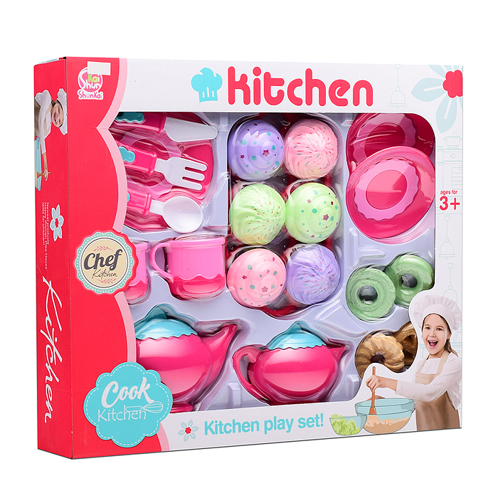 Набор посуды SK19D "Чайный сервиз "Праздник-1" в коробке