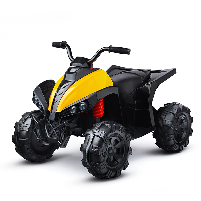 Квадроцикл U035644Y "Покоритель дорог" на аккумуляторе, в коробке (желтый)