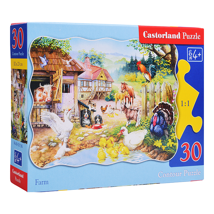 Пазлы 30 "Ферма"