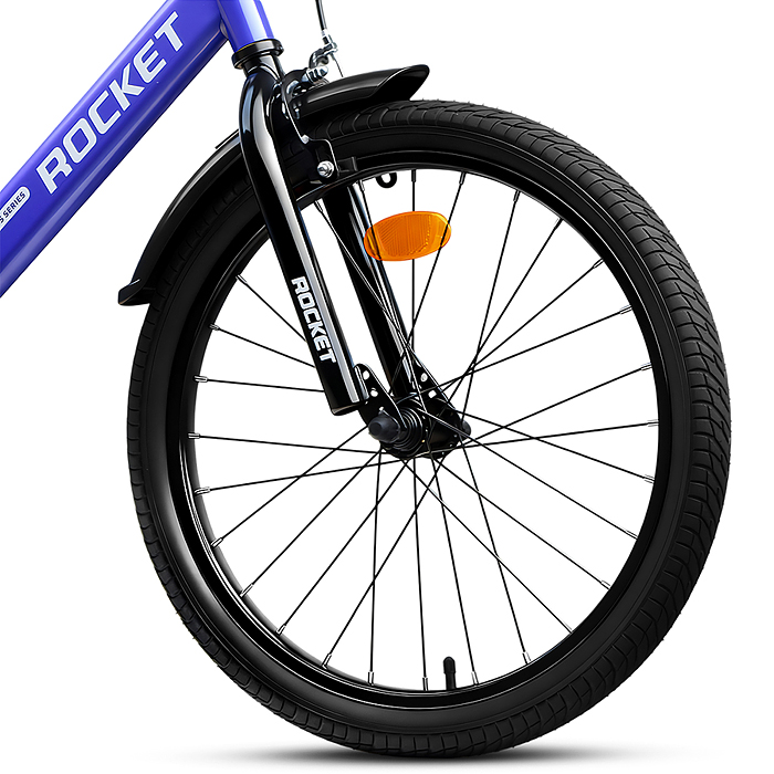 Велосипед 20" Rocket Juster, цвет фиолетовый