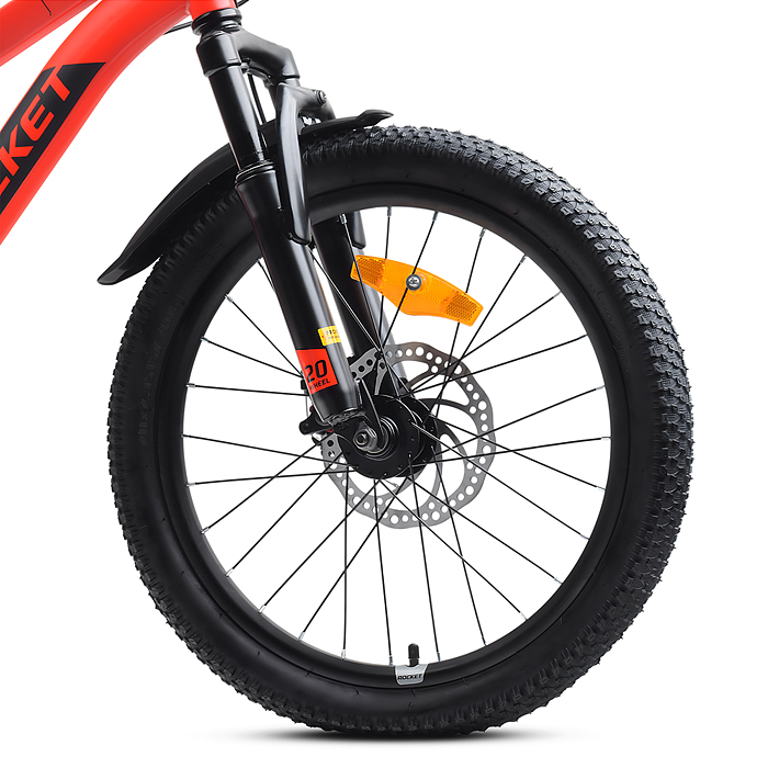 Фото к товару Велосипед 20" Rocket Crux 3.0 , цвет красный, размер 11" Велосипед 20" Rocket Crux 3.0 , цвет красный, размер 11"