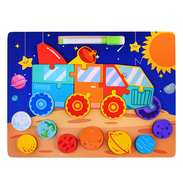 Пазл-вкладыш D2251 "Космо-мобиль"