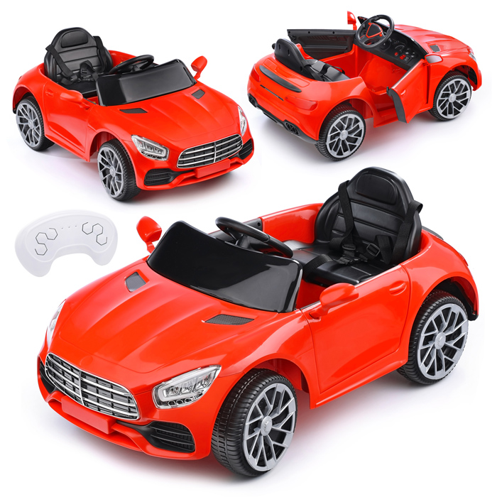 Электромобиль U023404Y "Престиж" на аккумуляторе, с р/у управлением, в коробке (красный)