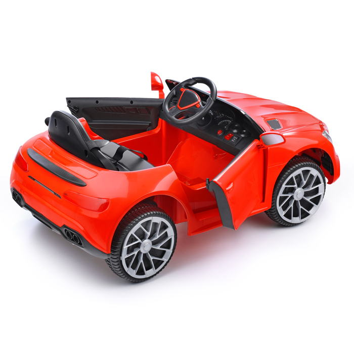 Электромобиль U023404Y "Престиж" на аккумуляторе, с р/у управлением, в коробке (красный)