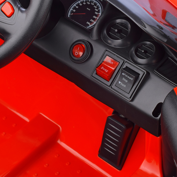 Электромобиль U023404Y "Престиж" на аккумуляторе, с р/у управлением, в коробке (красный)