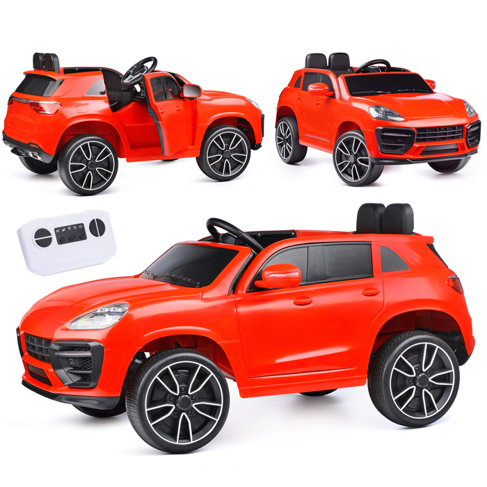 Электромобиль U023391Y "Виват" на аккумуляторе, с р/у управлением, в коробке (красный)