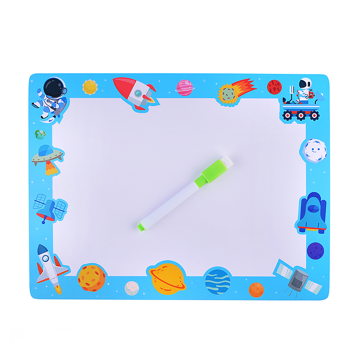 Пазл-вкладыш D2252 "Космическая ракета"