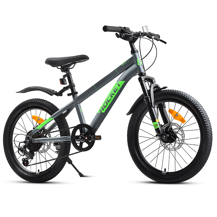 Фото к товару Велосипед 20" Rocket Crux 3.0 , цвет серый, размер 11" Велосипед 20" Rocket Crux 3.0 , цвет серый, размер 11"