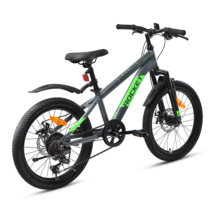 Фото к товару Велосипед 20" Rocket Crux 3.0 , цвет серый, размер 11" Велосипед 20" Rocket Crux 3.0 , цвет серый, размер 11"