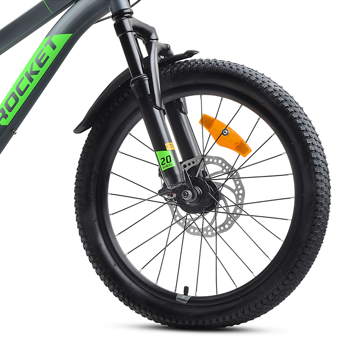 Фото к товару Велосипед 20" Rocket Crux 3.0 , цвет серый, размер 11" Велосипед 20" Rocket Crux 3.0 , цвет серый, размер 11"