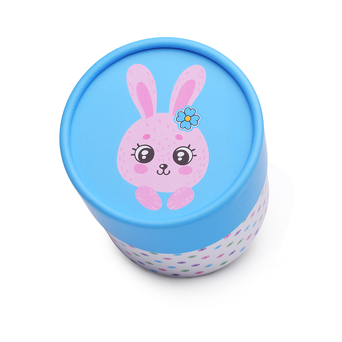 Блок бумажный для записей "100% Cute. Rabbit" 70x70 мм, 700 листов, офсет 75 г/м², пастельн