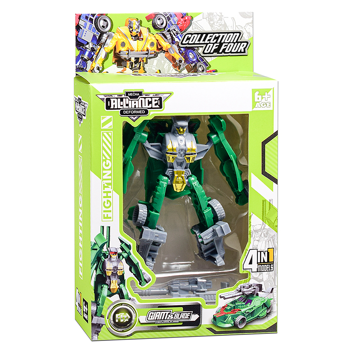 Робот MJL-035 "Молниеносный странник" в коробке