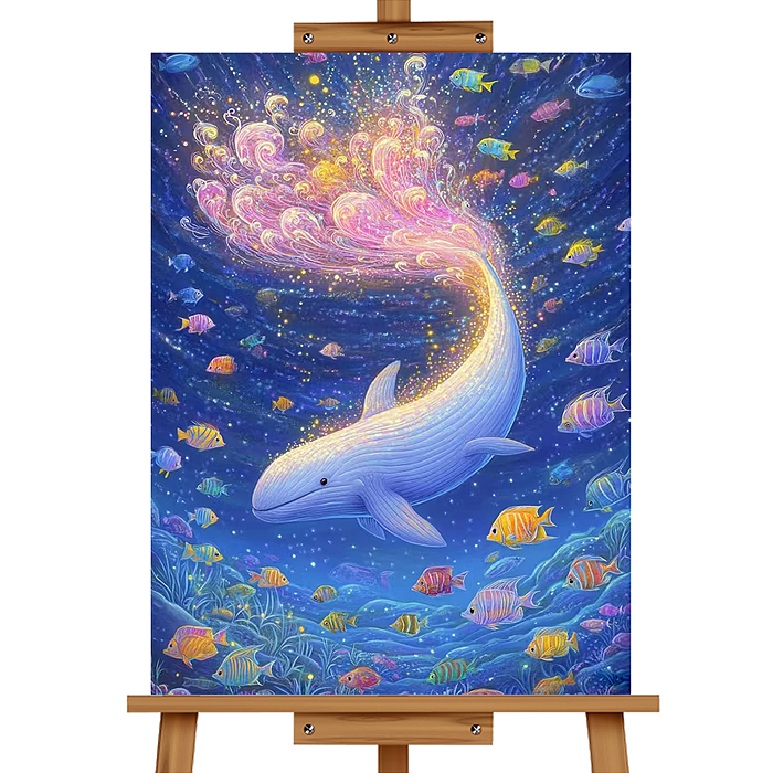 Мозаика алмазная MKA4030-150 "Подводный мир" 30*40см