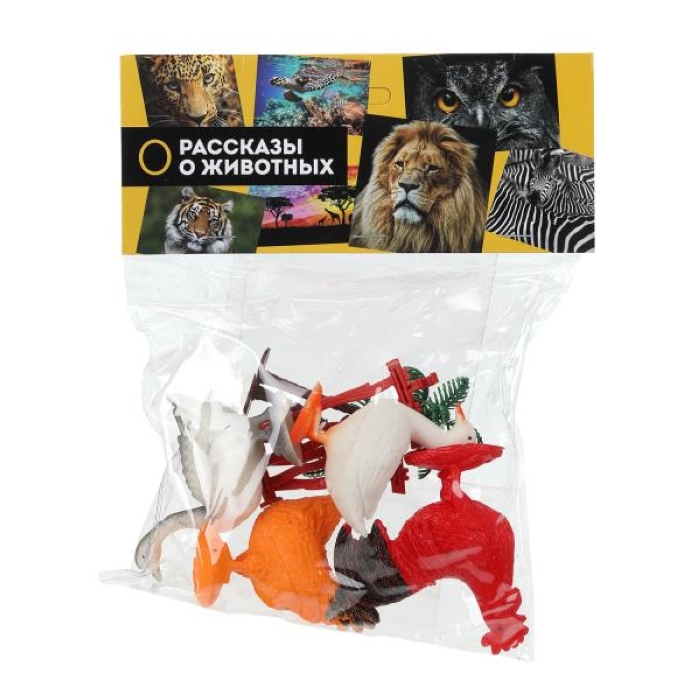 Пластизоль "Домашние животные" 4 шт. Рассказы о животных 